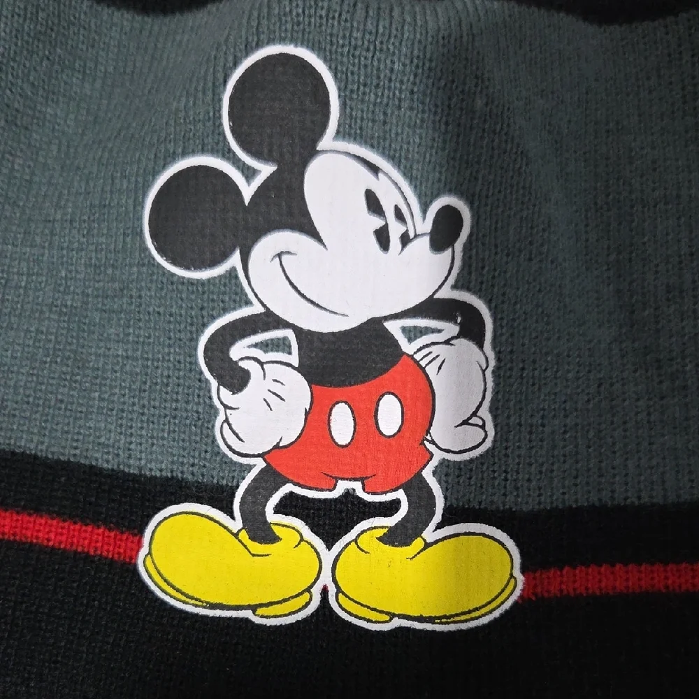 Disney Mickey Mouse Pom Knit Beanie